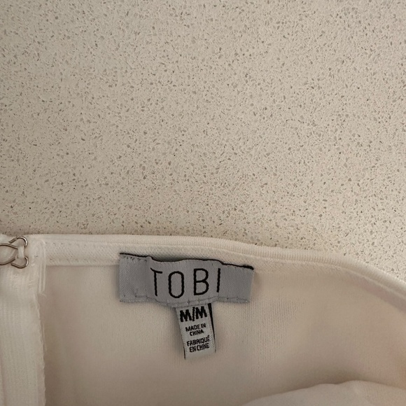 Tobi Scalloped Strapless Dress - Picture 5 of 6